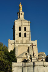 Fototapeta na wymiar Notre-Dame des Doms w Awinionie