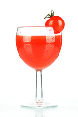 Fresh tomato juice