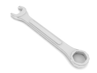 Spanner - 3D illustration