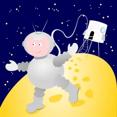 Papier Peint photo autocollant Cosmos Astronaute