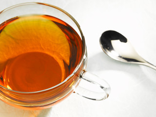 Tea and spoon