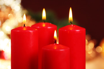 four candles - xmas