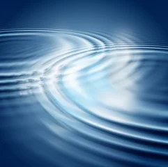 Foto auf Acrylglas Wasser glattes Wasser kräuselt Hintergrund