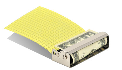money machine isolated