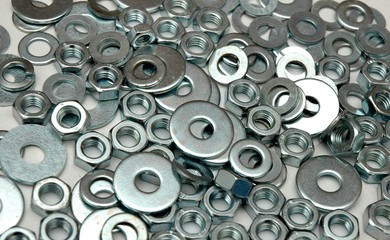 Obraz premium washers and nuts