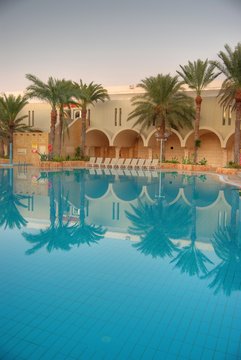 piscine d'un super h&ocirc;tel