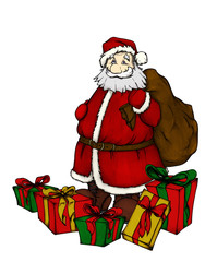 Weihnachten, Weihnachtsmann, Nikolaus, Santa Claus