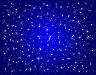 illustration eines sternen hintergrundes