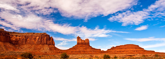 Rock Fromations just outside Monument Valley