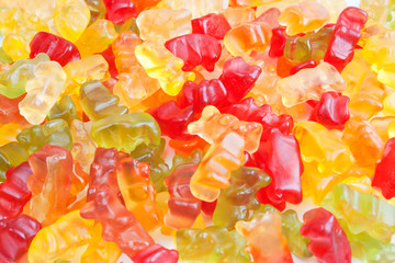 Fototapeta na wymiar Colored jellied candy