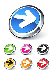 icône flèche droite, suivant