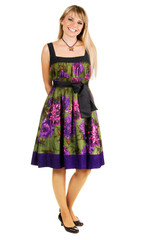 Young beautiful girl studio portrait