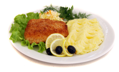 breaded pork chop