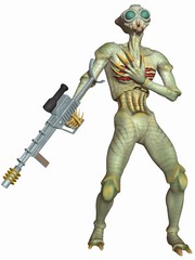 Insectoid - Fantasy Alien Figure