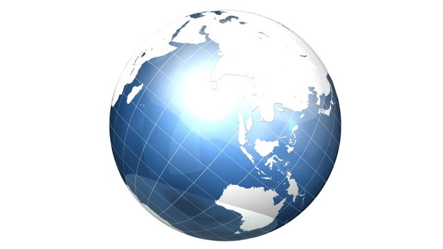 erde blau