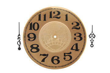 clock and clock hand