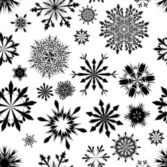 snowflakes seamless