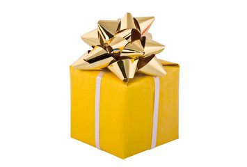 Gift packing, Yellow box