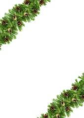 Fototapeta premium Christmas framework