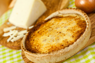 Quiche Lorraine-Zwiebelkuchen,Elsaß