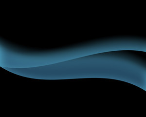 Abstract Wallpaper with blue waves