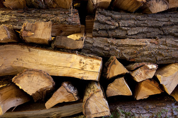 stack of firewood