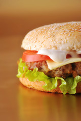 sandwich with  cutlet