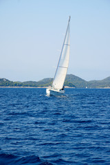 Naklejka premium sailboat