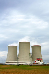 Fototapeta na wymiar nuclear power plant