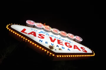 Deurstickers Las Vegas © Peter Atkins