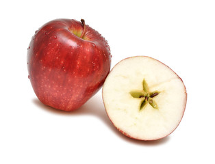 red apple