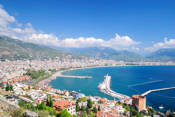 Bay of Alanya. Turkey