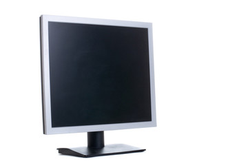 Personal computer isolated on the white background