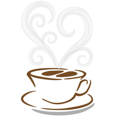 Coffee cup vector