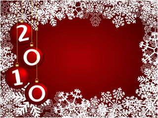 2010 christmas background