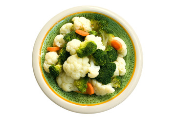 cauliflower and broccoli