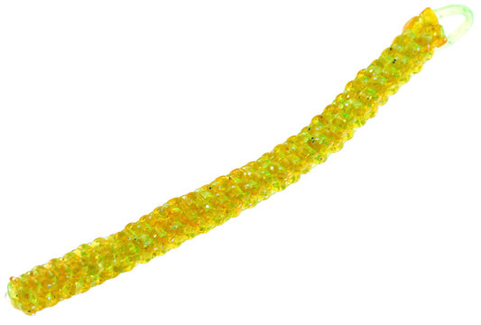 scoubidou bicolore fond blanc