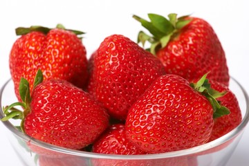 Fresh and tasty strawberries