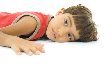 Naklejka premium Child