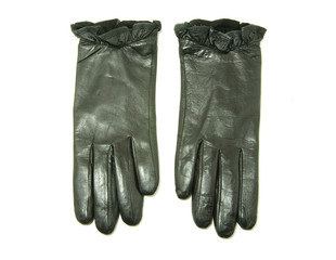 black gloves