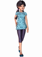 Cute Toon Girl