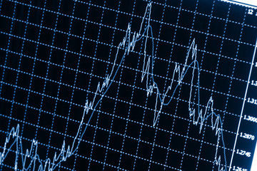 Business  diagram on financial report
