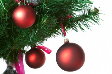 Christmas tree decorations.