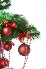 Christmas tree decorations.