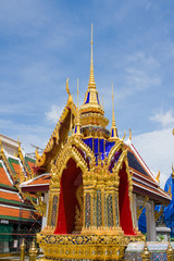 Fototapeta premium The temple in the Grand palace area in Bangkok, Thailand