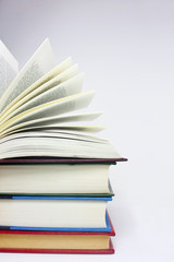 stack of books