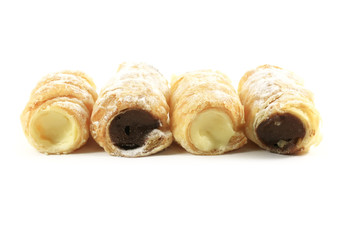 Cream Filled Horn Pastries