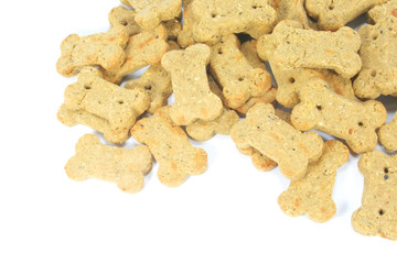 Cute Dog Biscuits Shaped into a Bone
