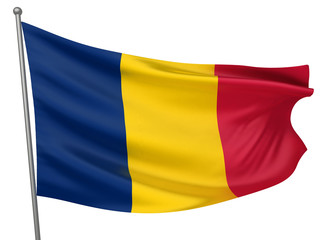 Chad National Flag