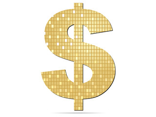 Euro coins vector illustration